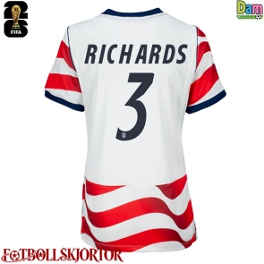 Förenta stater Chris Richards #3 Hemmatröja Dam VM 2026 Kortärmad